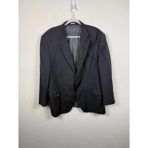 Peter Millar 2 Piece Wool Suit Mens Jacket 48R Pants 42x28 Gray